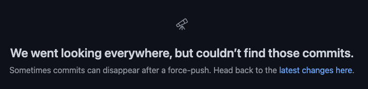 commits-not-found